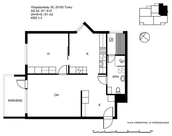 City Apartments Turku - 1 Bedroom Apartment With Private Sauna Exteriör bild