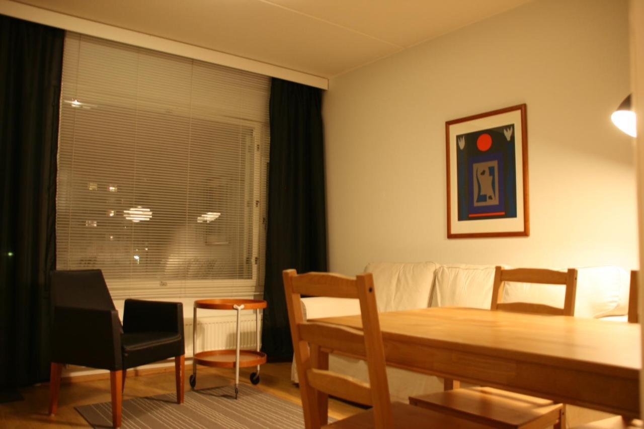 City Apartments Turku - 1 Bedroom Apartment With Private Sauna Rum bild